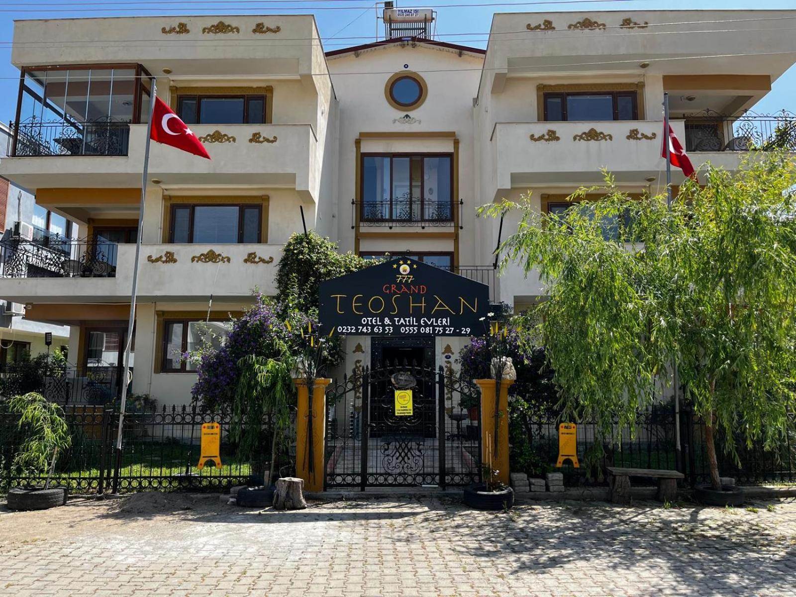 Grand Teoshan Otel Ve Tatil Evleri Seferihisar Exterior foto